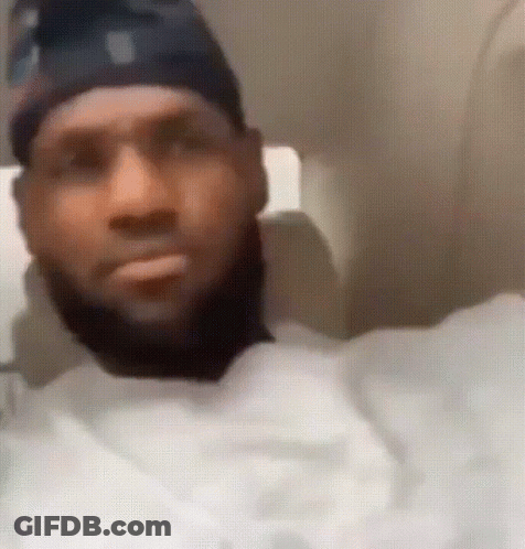 Bearded Man In White Shirt And Hat GIF