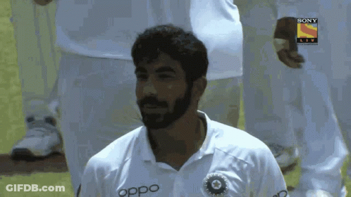 Bearded Man In White Shirt Oppo GIF