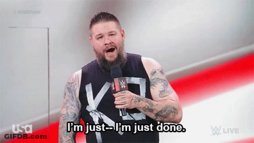 Bearded Man Into Microphone I'm Just I'm Just Done GIF
