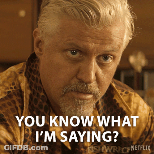 Bearded Man Leopard Print You Know What I'm Saying GIF