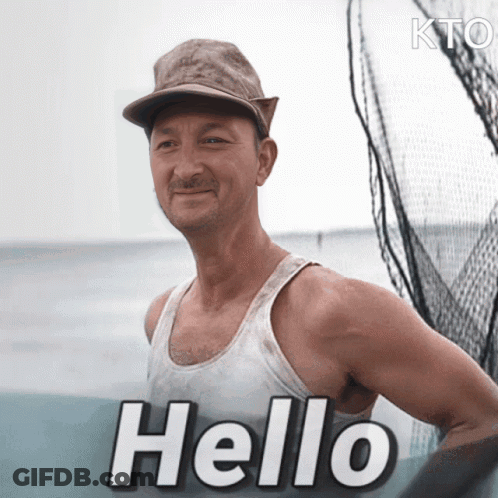 Bearded Man Looking At Camera Seriously GIF