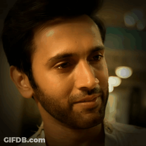 Bearded Man Looking At Camera Seriously GIF