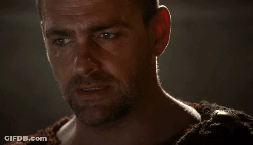 Bearded Man Looking At Camera Seriously GIF