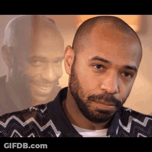 Bearded Man Making Funny Face GIF