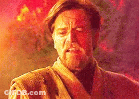 Bearded Man Making Funny Face In Front Of Fire GIF