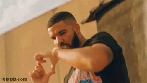 Bearded Man Making Heart With Fingers GIF