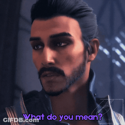 Bearded Man Mustache Asks What Do You Mean GIF