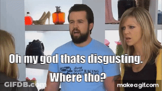 Bearded Man My God That's Disgusting Where Tho GIF