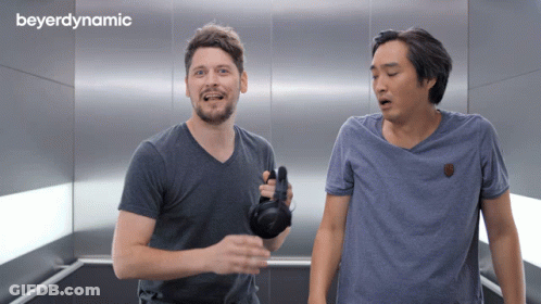 Bearded Man Next To Horned Boy GIF
