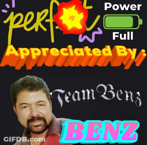 Bearded Man Next To Power Full Sign GIF