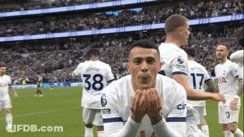 Bearded Man Next To Soccer Player GIF