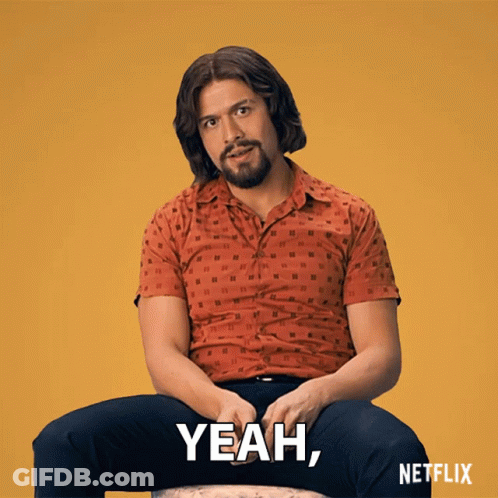 Bearded Man On Rock Saying Yeah Netflix GIF