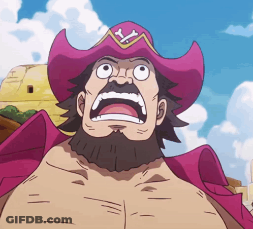 Bearded Man Pink Cowboy Hat Crossbones GIF