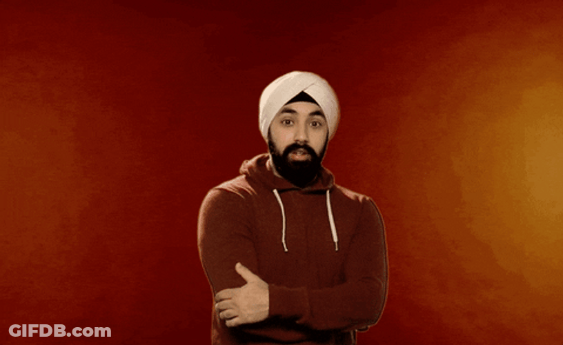 Bearded Man Pointing GIF