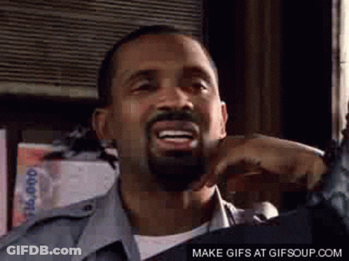 Bearded Man Pointing Hell Naw Yall Cant Go Wit Us GIF