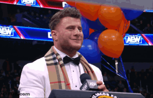 Bearded Man Red And Blue Background GIF