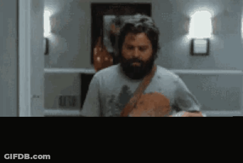 Bearded Man Saying Gerrit Cole Showing Up For Opening Day GIF