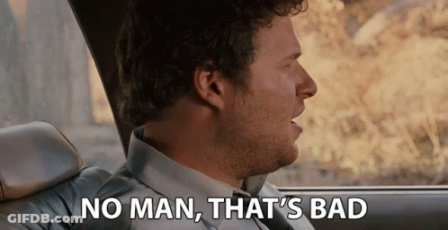 Bearded Man Saying Good Riddance GIF