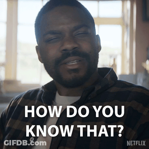 Bearded Man Saying How Do You Know That GIF