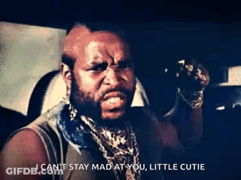 Bearded Man Saying I Can't Stay Mad At You Little Cutie GIF