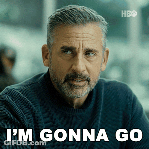 Bearded Man Saying I'm Gonna Go In Front Of HBO Logo GIF