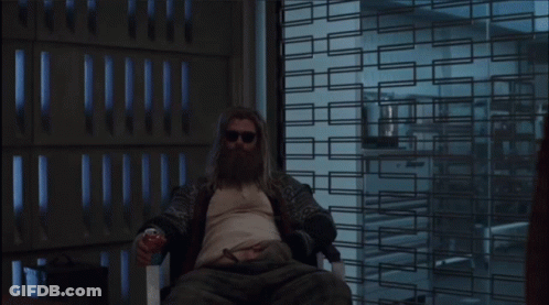 Bearded Man Saying I'm Pretty Sure He's Dead In Corner GIF