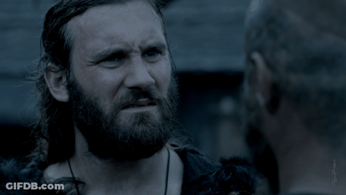 Bearded Man Saying It's The Truth To Another Man GIF