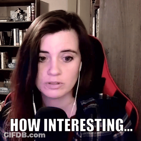 Bearded Man Saying Its Just Interesting By Paintings GIF