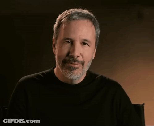 Bearded Man Saying Long Live Cinema In Yellow GIF