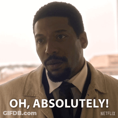 Bearded Man Saying Oh Absolutely GIF