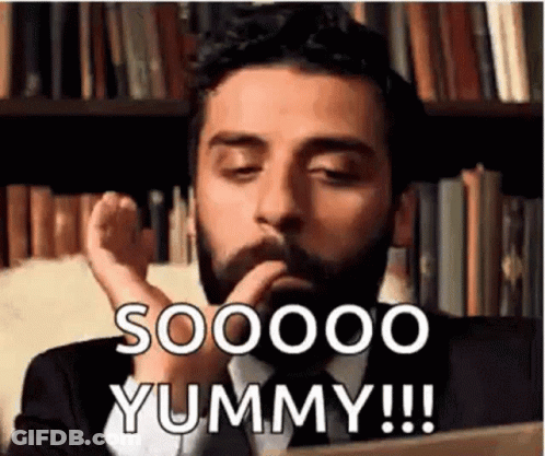 Bearded Man Saying Sooooo Yummy GIF