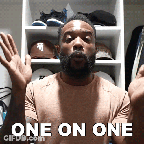Bearded Man Saying What's Good Everybody GIF