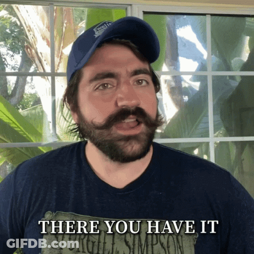 Bearded Man Saying You Ready Here It Goes GIF