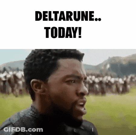 Bearded Man Says Deltarune Today GIF