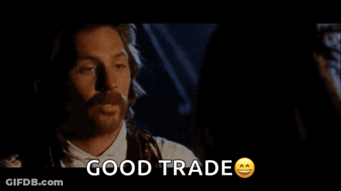 Bearded Man Says Good Trade GIF