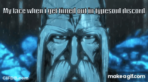 Bearded Man Says My Face Timed Out Type Soul Discord GIF