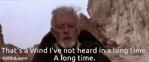 Bearded Man Says That's A Wind I've Not Heard In A Long Time GIF