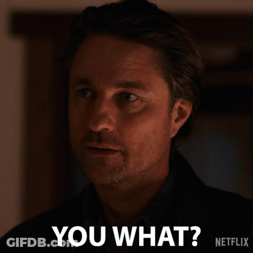 Bearded Man Says You What In Netflix Ad GIF