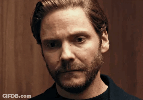 Bearded Man Serious Face GIF