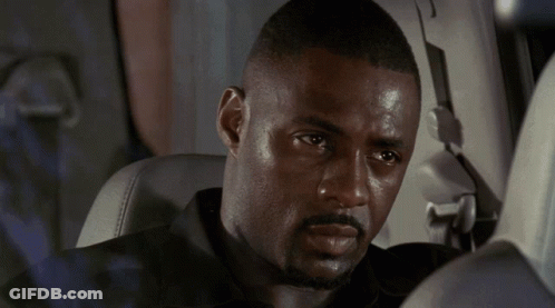 Bearded Man Sitting In Car Looking GIF