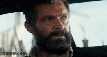 Bearded Man Sitting In Car With Eyes Closed GIF