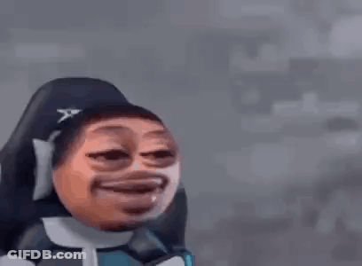 Bearded Man Sitting With Mouth Open GIF