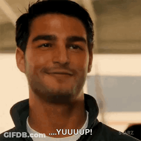Bearded Man Smiling And Talking GIF
