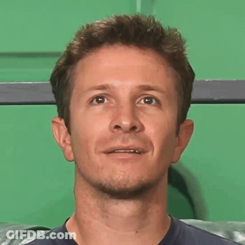 Bearded Man Smiling At Camera GIF