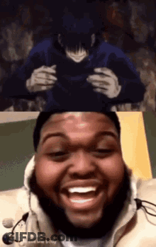 Bearded Man Smiling Before Picture Bearded Man Cartoon GIF