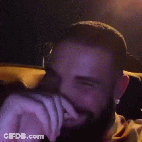 Bearded Man Smiling Eyes Closed In Car GIF