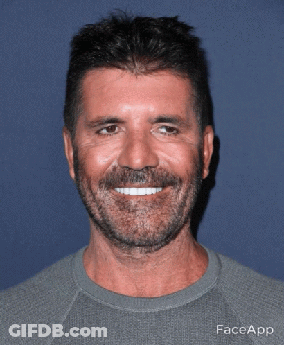 Bearded Man Smiling For Camera GIF