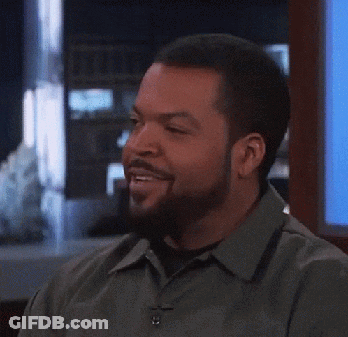 Bearded Man Smiling In Green Shirt GIF