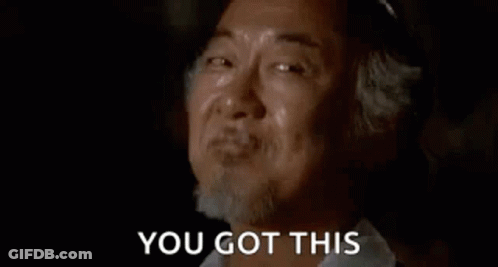 Bearded Man Smiling You Got This GIF