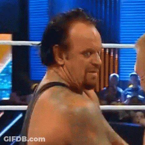 Bearded Man Standing In Boxing Ring GIF